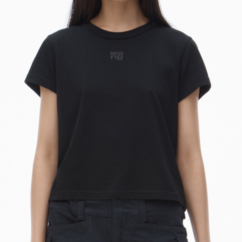 NEW NWT Alexander Wang Logo Tee